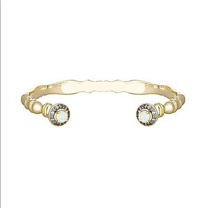 Kendra Scott gold and opal bracelet